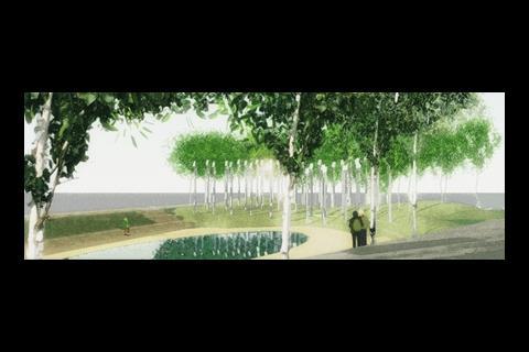 Memorial garden for the Omagh bombing